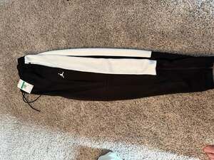 Jordan Team Basketball Track Warm-Up Pants Black/White CN5344-010